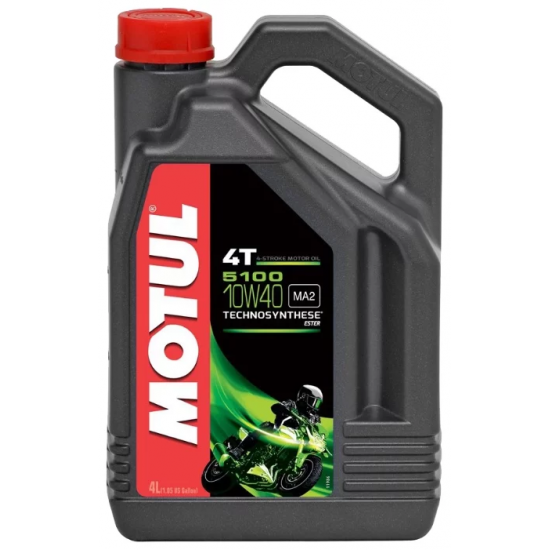 Масло моторное 4-х такт 10w40 Motul 5100 Ester 4л син Масло моторное 4-х такт 10w40 Motul 5100 Ester 4л син